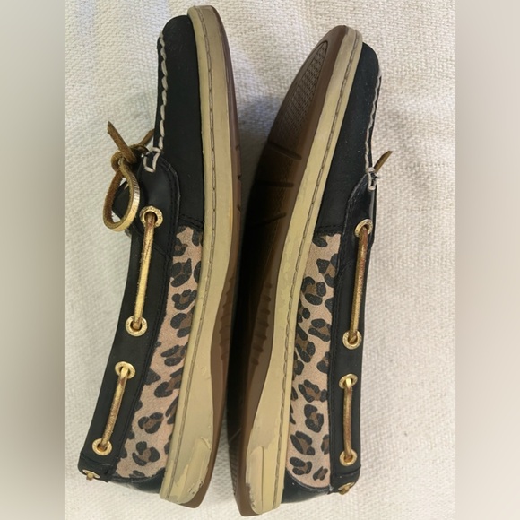 Sperry Women’s loafer black and animal print, 8.5 M REDUCED ❗️ - Picture 6 of 8